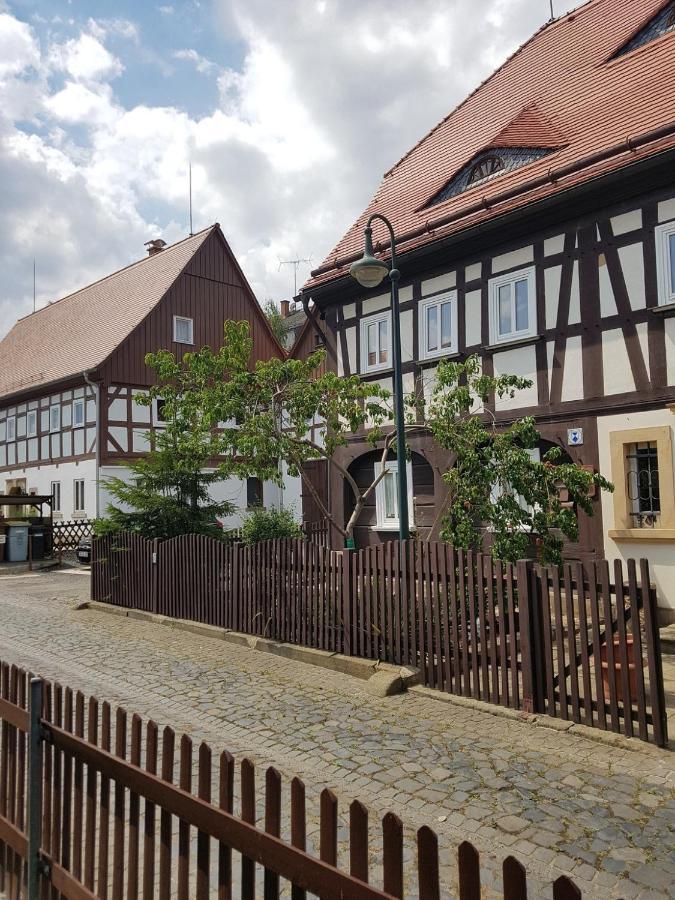 Fewo Niedere Muehlwiese Apartamento Großschönau Exterior foto