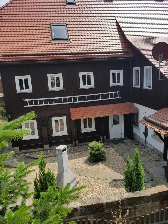 Fewo Niedere Muehlwiese Apartamento Großschönau Exterior foto