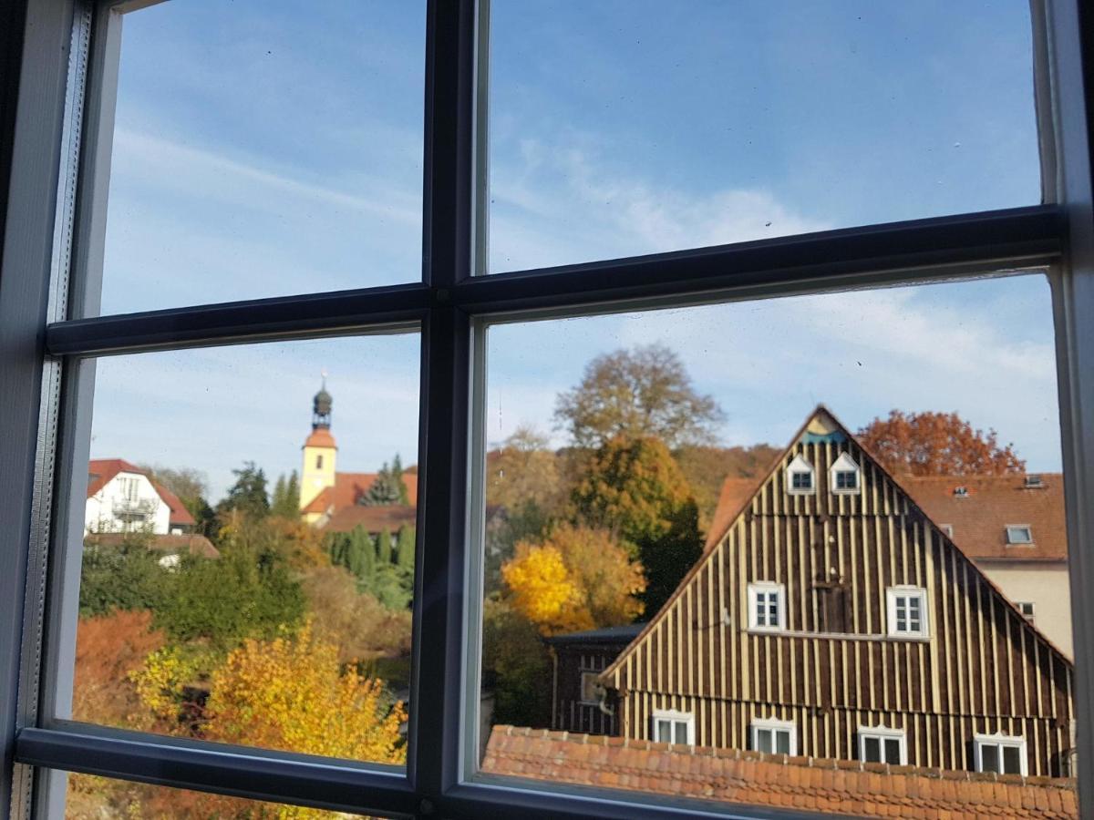 Fewo Niedere Muehlwiese Apartamento Großschönau Exterior foto